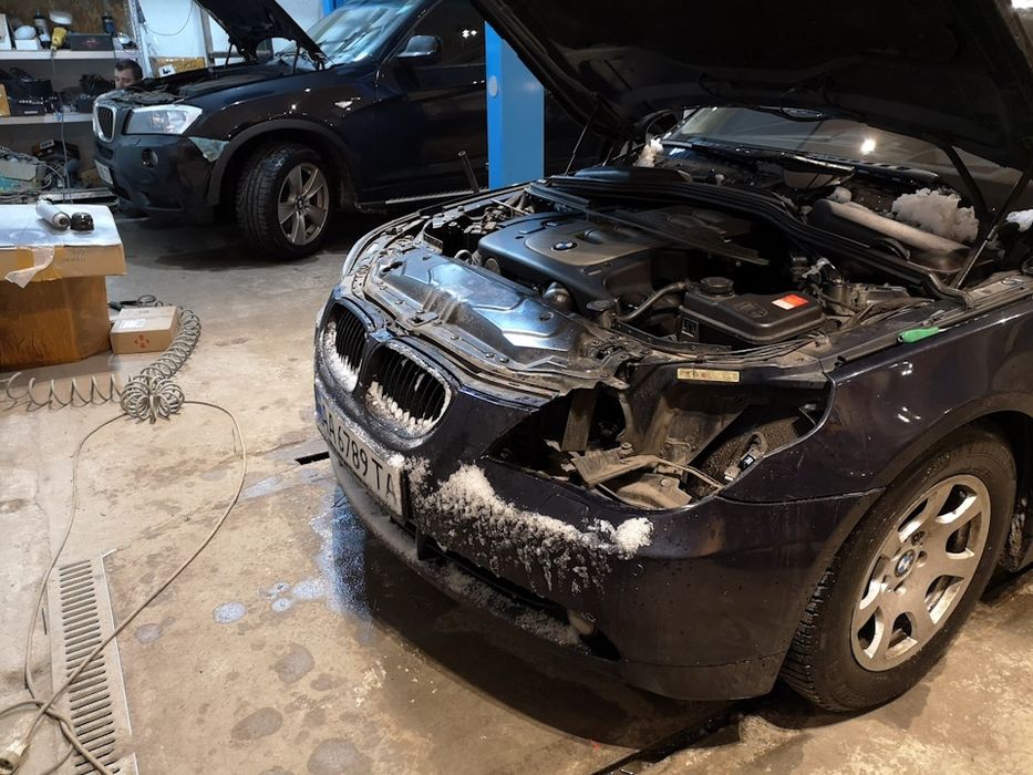 Furtun Intercooler + Rampa Retur + Furtun Apa cot Bmw E60 525d 530d