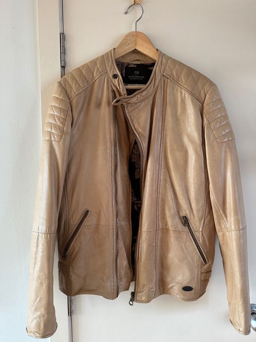Кожено яке Scotch and Soda, размер M