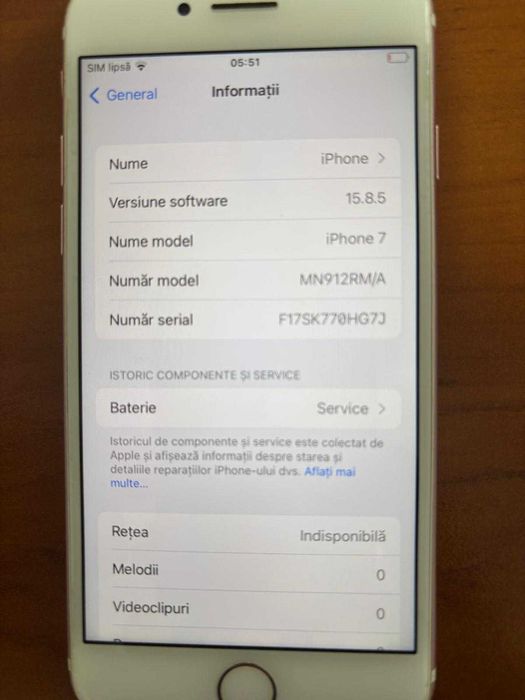 Iphone 7 32GB stare buna