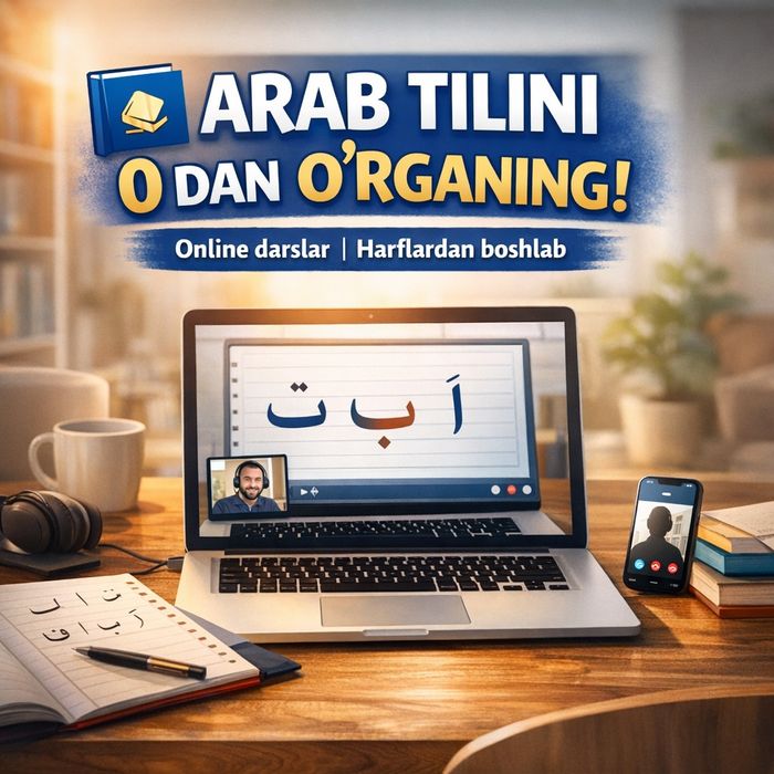 Arab tili boshlang‘ich o‘rgataman
