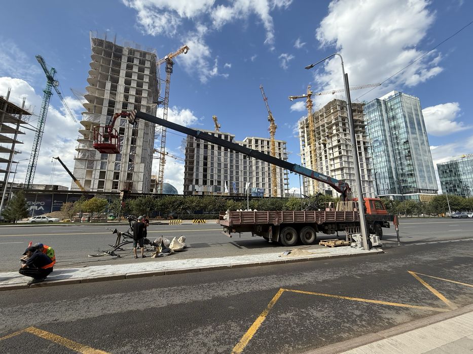 Услуги манипулятора 12 тонн