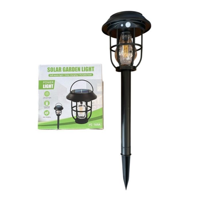 Градинска соларна лампа YH-169 с 3 режима за работа