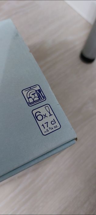 Фужеры Люминарк 6 шт