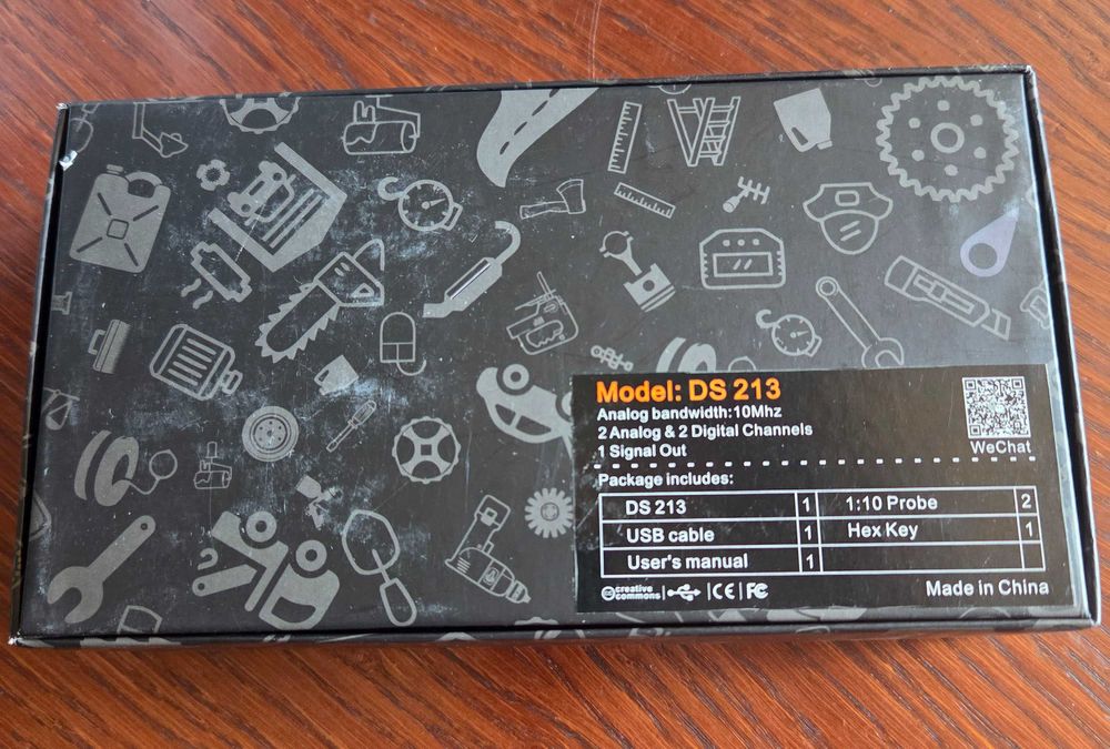 Мини осцилоскоп Miniware DS213