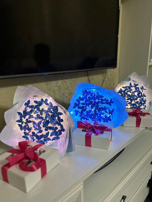 Букет из бабочек