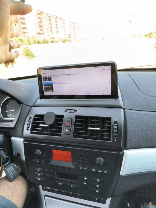 Navigatie android BMW X3 Carplay Waze YouTube GPS BT
