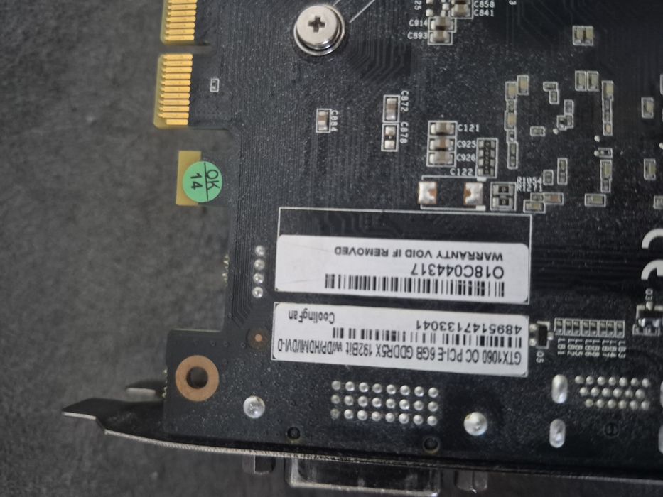 Placa video KFA2 GeForce GTX 1060 6GB