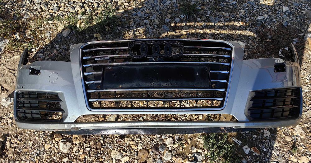 Audi A7 4G 2011-2015 предна броня с решетка