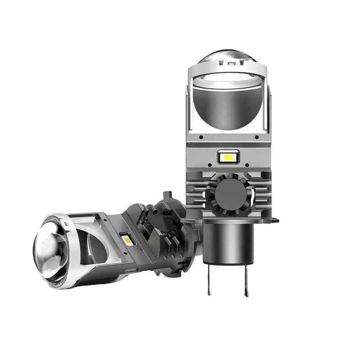 Set de 2 becuri led F40B Xentech Light H4 cu proiector 55W