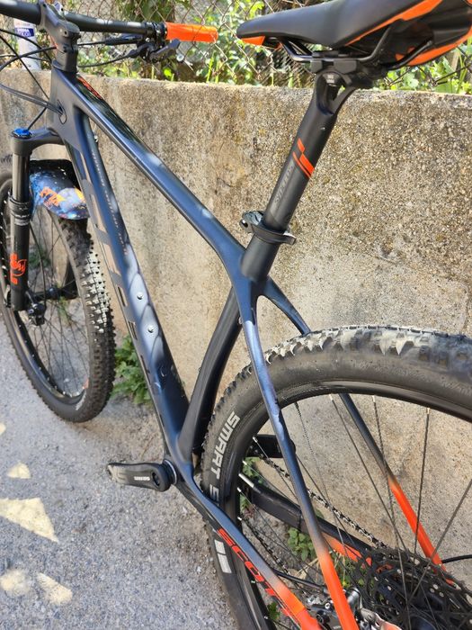 Scott scale Carbon 930 29  цола L размер Fox 32 1x12 Sram на проходни оси Перфектен