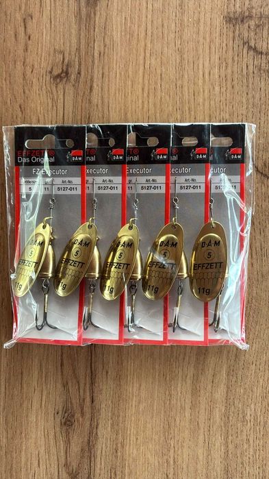 Set 5 lingurite rotative DAM EFFZETT EXecutor/clopotel
