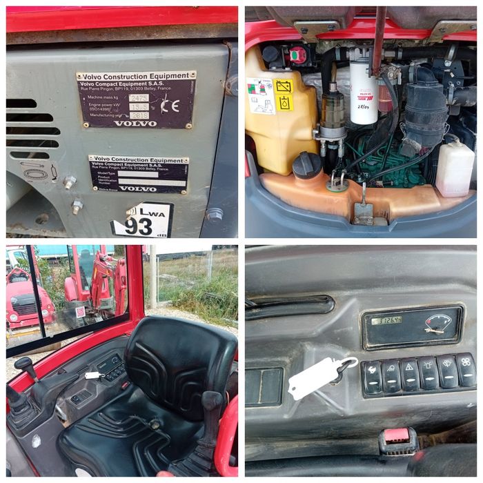 Miniexcavator Volvo ECR25 D an 2018