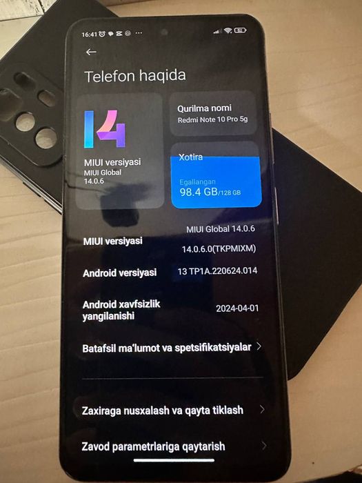 redmi note 10pro 5g sotiladi x3gt pubg 90fps ochadi shundek