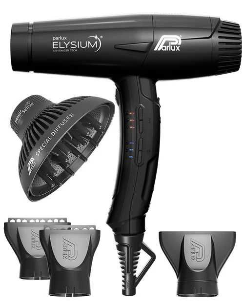 Parlux - Elysium® - Професионален дигитален сешоар 2300W - Черен