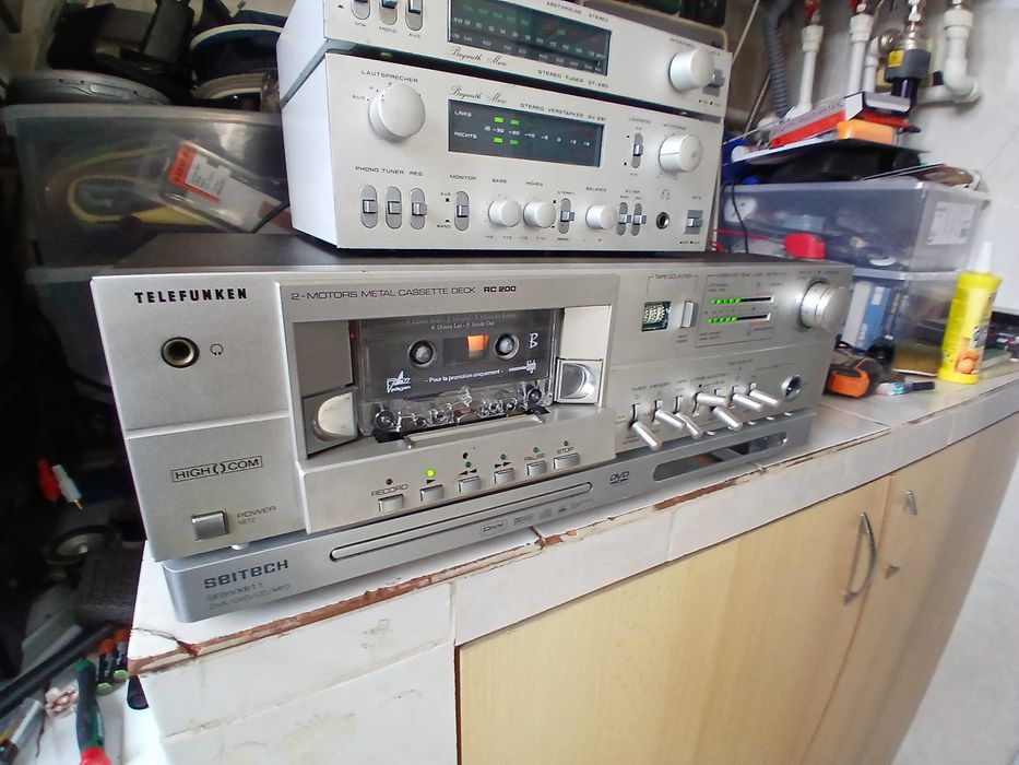 telefunken rc200 (deck caseta) made in germany