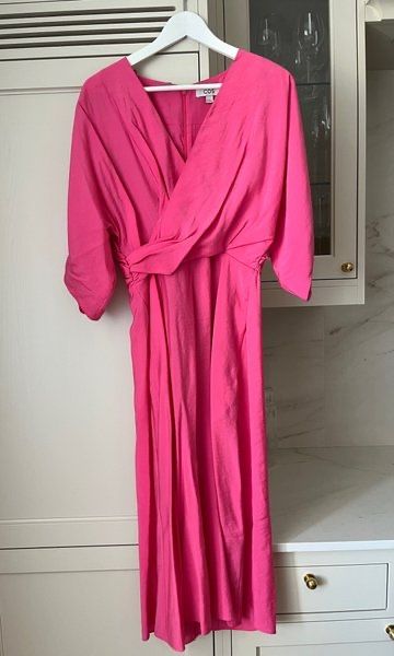 COS rochie roz fuchsia