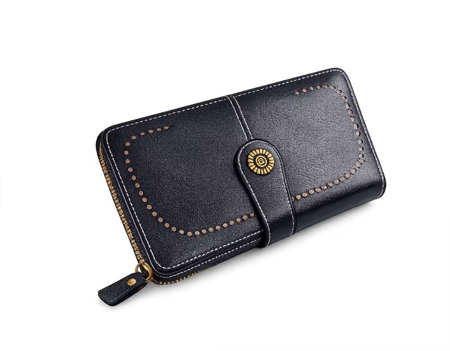 Portofel negru protectie RFID