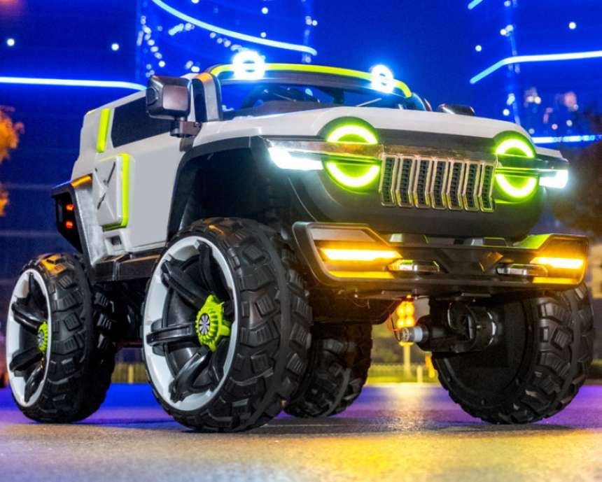 Детский электромобиль Jeep WN-502 12V, пульт, микрофон