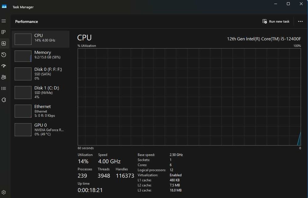 Геймърски Компютър RTX 3070, i5-12400F, 16 GB RAM, 2 TB SSD