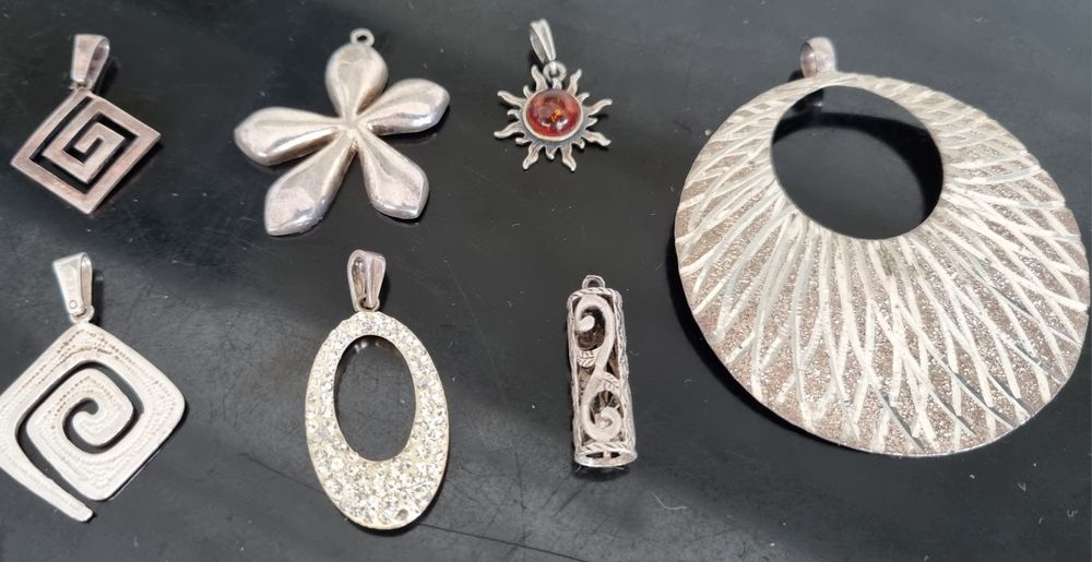 Сребърни синджири пръстени обеци гривни сребро подарък Silver  бижута