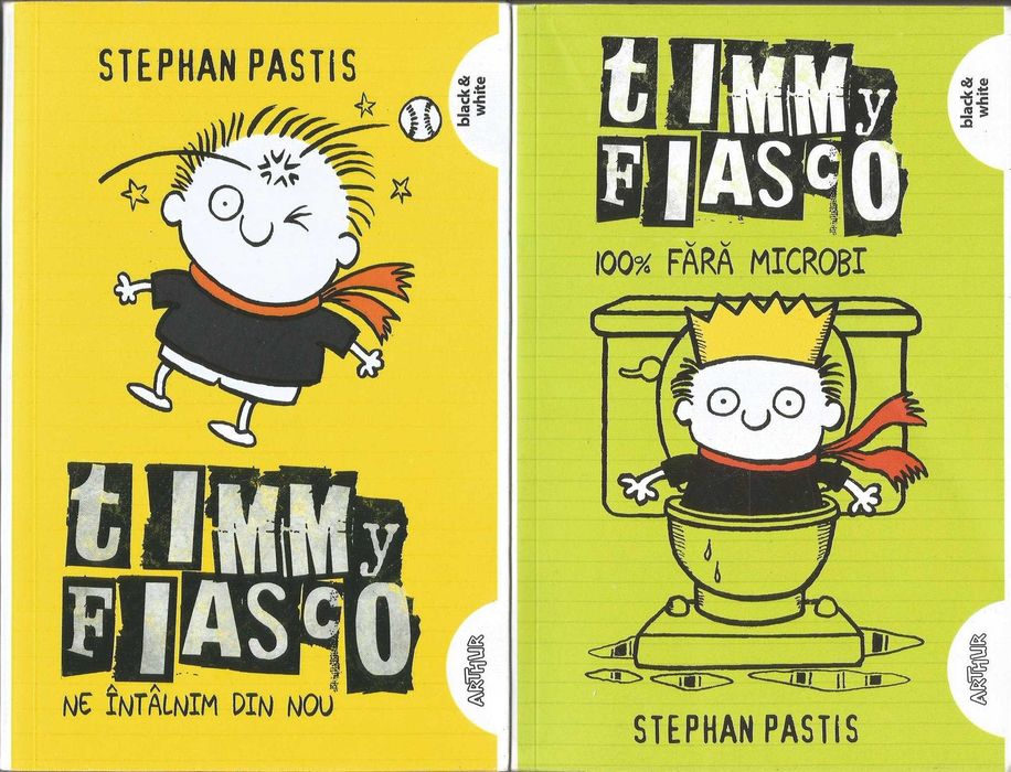 Timmy Fiasco vol. 1-4 – Stephan Pastis – seria completă – stare bună