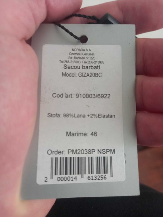 Sacou bărbați Seroussi