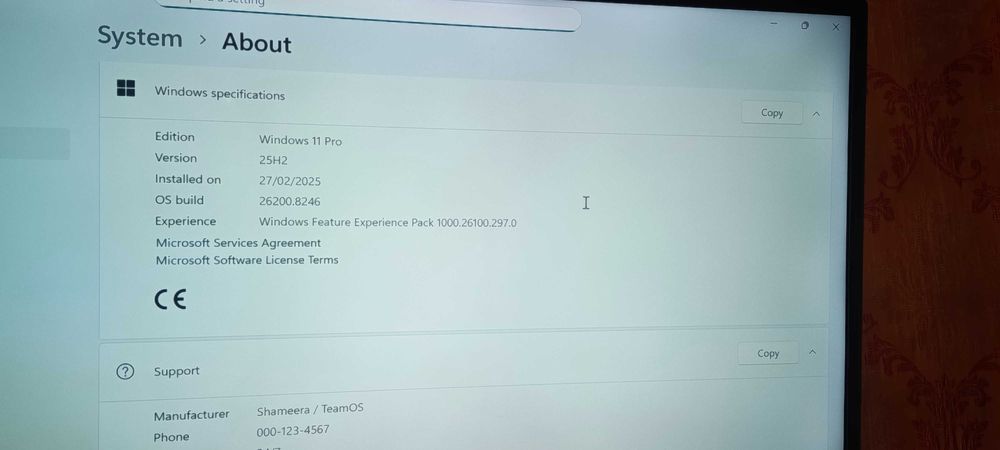 Pc INTEL I5-11400 8GB SSD 480GB
