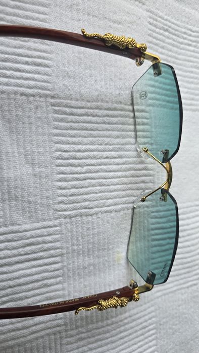 Ochelari de soare Rayban Cartier green