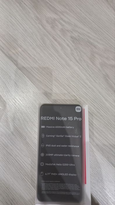 Redmi note 15 pro 256 tengi