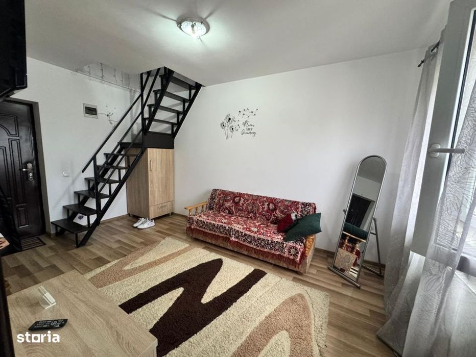 Garsoniera pe doua niveluri, 39.64 mp, zona Bogdan Voda