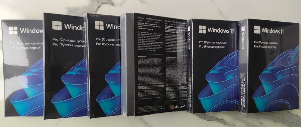 Windows 11 Pro Box only Kazakhstan 32/64 USB HAV