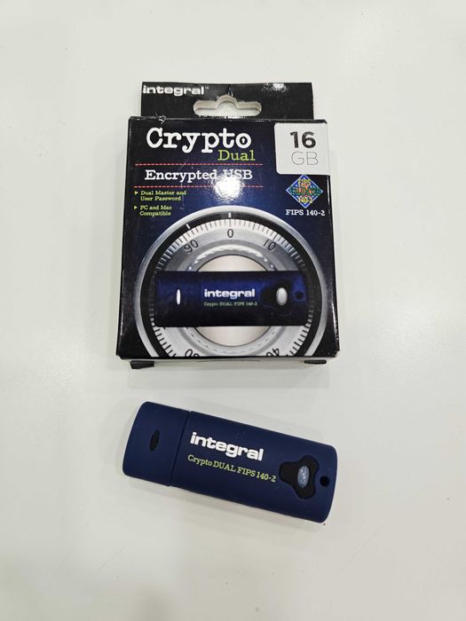 Integral Crypto-140-2 16GB USB 3.0 – криптирана флаш памет AES 256-bit
