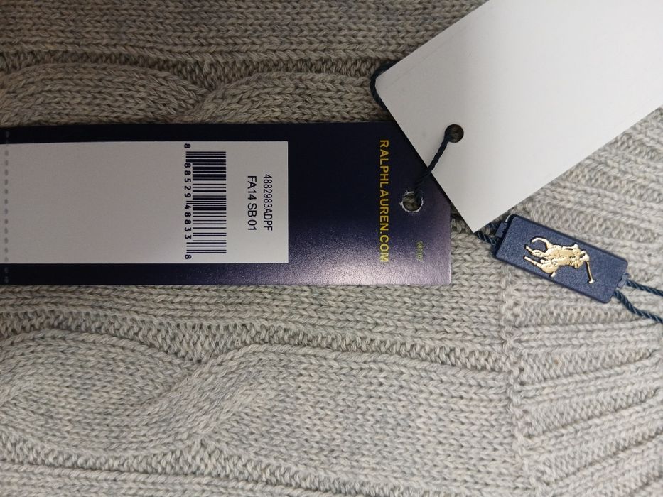 Pulover Polo Ralph Lauren gri