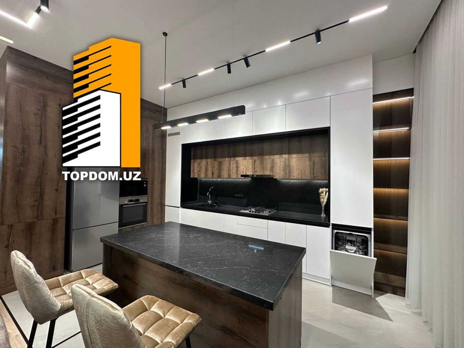 2-комнатная квартира 83 м² в ЖК Oq Saroy | Паркентская, Макро