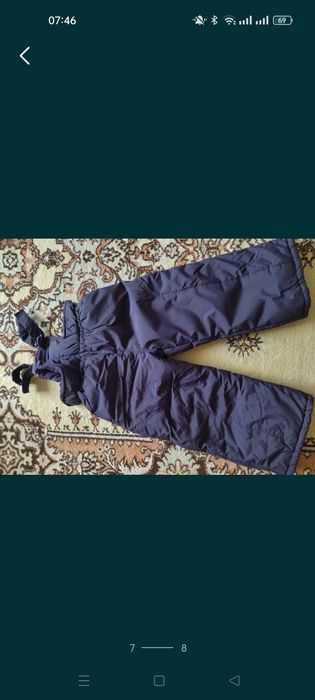 Зимние штаны комбинезон