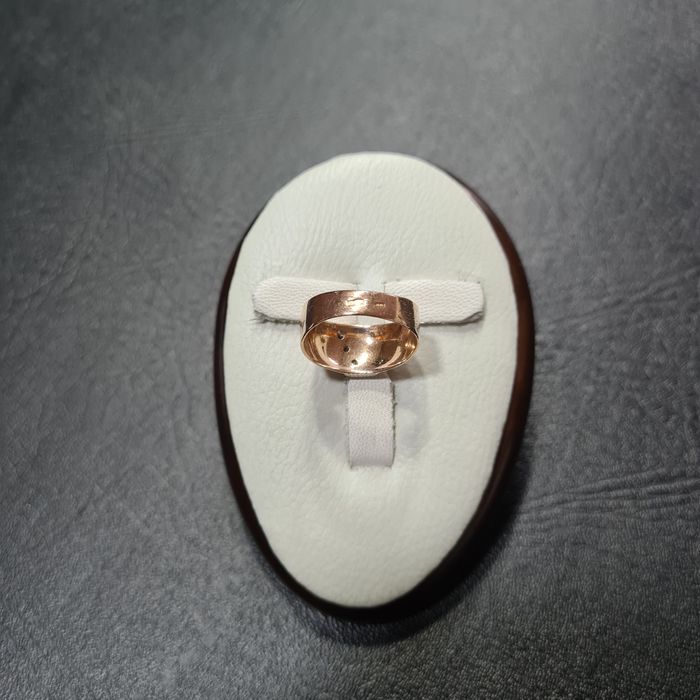 Кольцо Золотое Обручалка с Бриллиантами Грузия