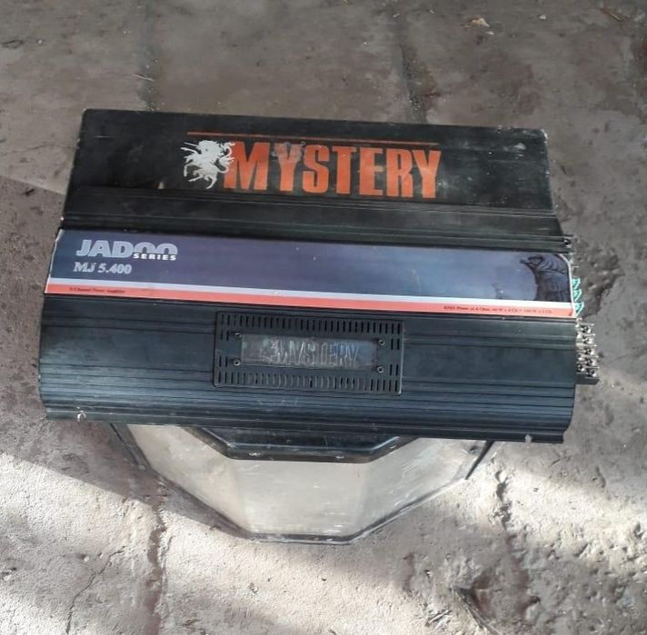 Сабвуфер и усилитель Mystery