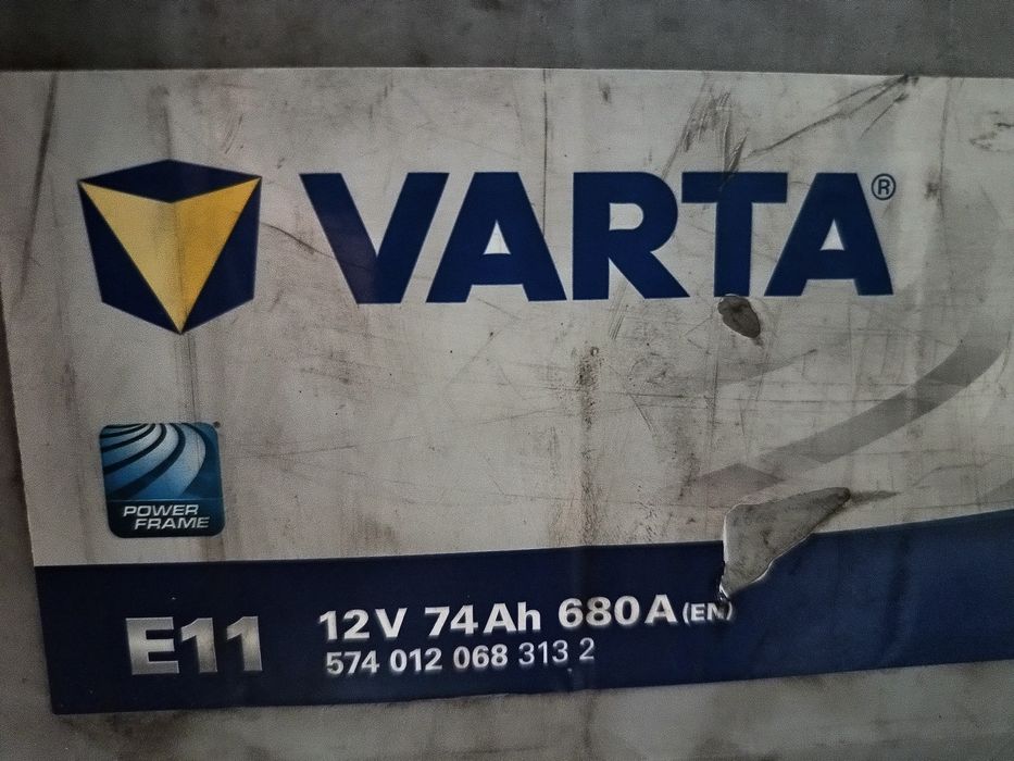 Acumulator auto baterie auto 74 amperi stare perfecta