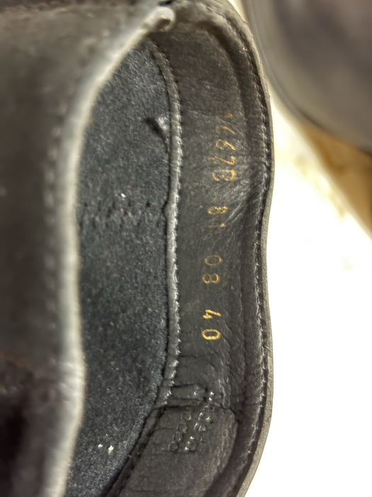 Кожени черни ботуши GEOX 40 номер