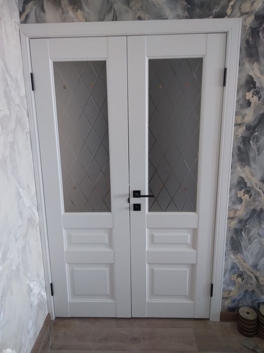 Установка дверей конаев