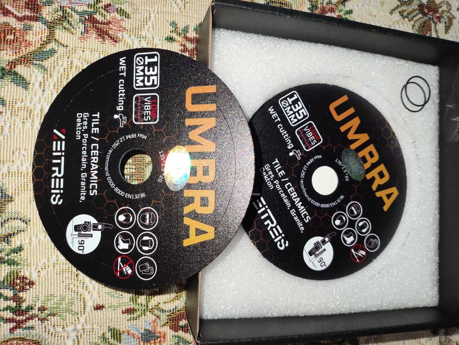 Диск алмазный 135мм*1,5мм*20мм