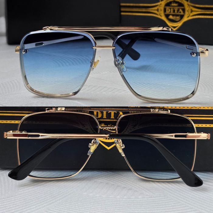 Мъжки слънчеви очила dita mach six 4 цвята черни кафяви прозрачни сини