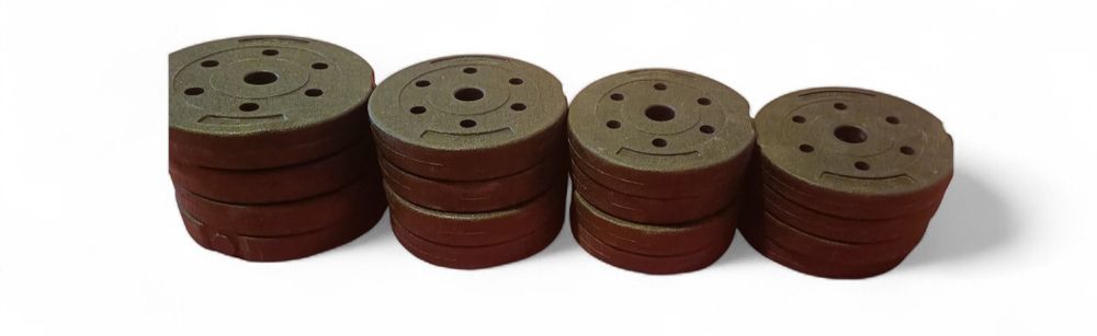 Set gantere , 4×2.5 , 4×2 , 4×1.5 , 4×1.25 ,   150 Lei   29  kg