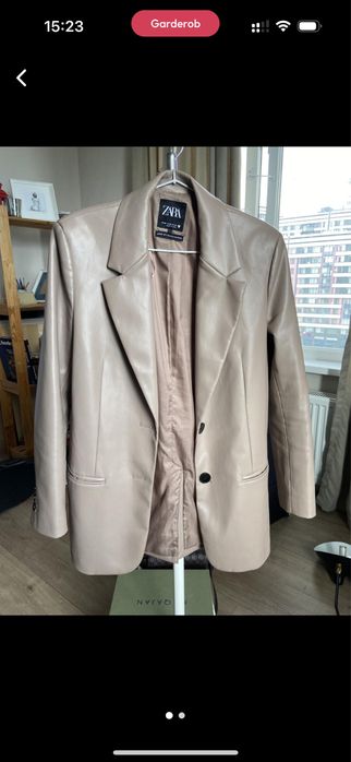 Пиджак эко кожа демисезон