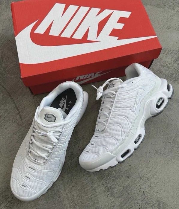 CLASSIC Nike TN White PLUS 36,37,38,39,40,41 42 43 44 45 46