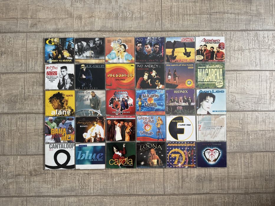 Pachet 3 - 60 maxi singles (MCD) muzica Eurodance anii 90