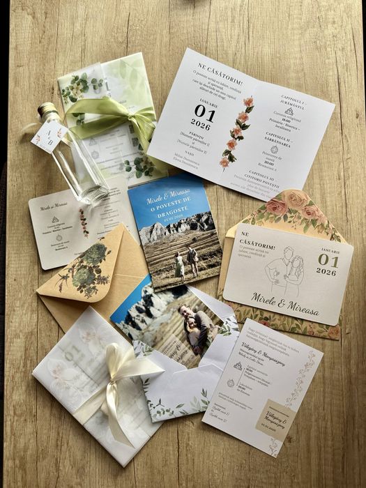 Invitatii nunta si marturii