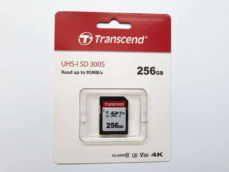 Карта памет Transcend 256GB SDXC Card UHS-I U3 A2 TS256GSDC300S