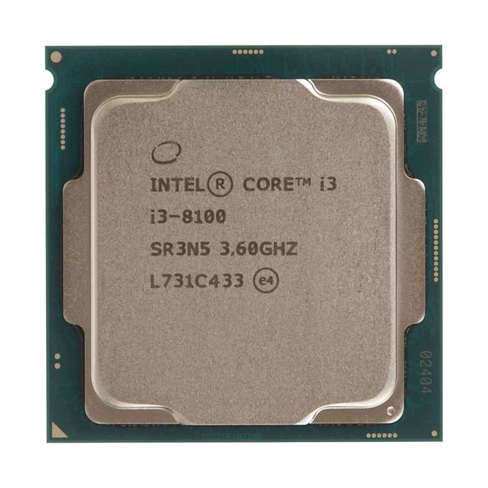 Процессор I3 8100 LGA 1151 3.6 НДС 10 месяцев гарантии