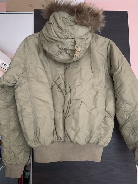 Bik Bok зимно палто,изкуствен косъм / Krizia Dior,естествен пух